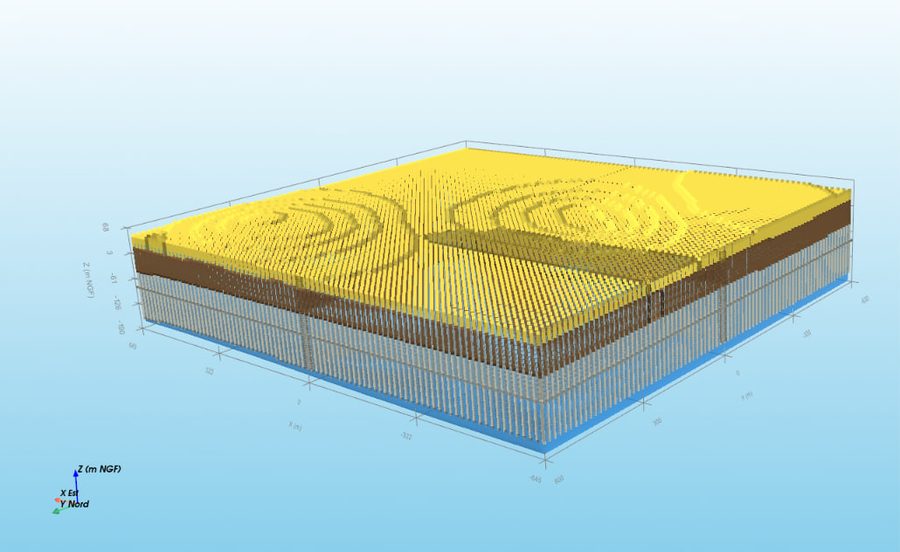 Modélisation géologique 3D